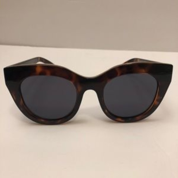NWOT Le Specs Air Heart Sunglasses Tortoise - Picture 6 of 8